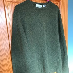 American Blue Cashmere Sweater Green size M